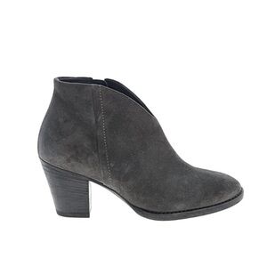 PAUL GREEN Delgado Ankle Boots & Booties $440 Size US 8 Gray Suede NEW